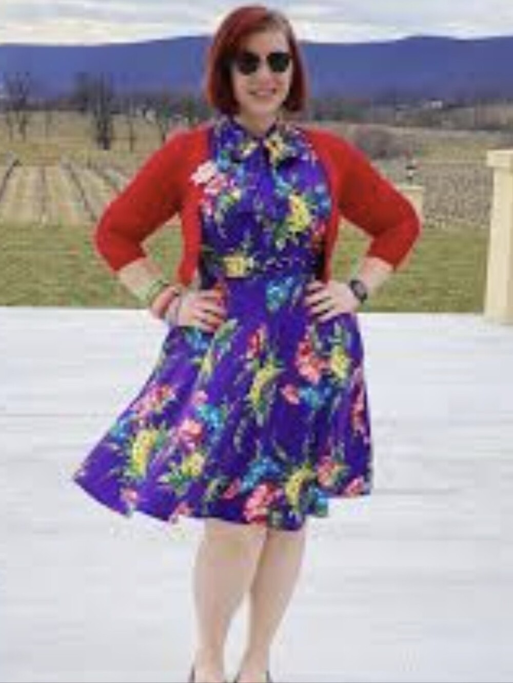 Trolley Dress Size 12 Bold Bouquet Trashy Diva